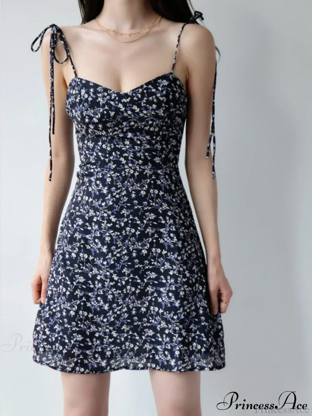 Black Short Sleeve Mini Dress image 4