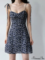 Black Short Sleeve Mini Dress image 4