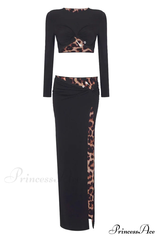 Black Stretch Stylish Cady Maxi Dress image 12