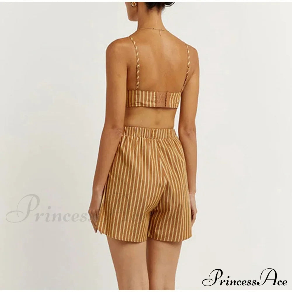 Blouse Outfits With Clothing Pieces Blouses Two Fashion Warm-Season Mini Tracksuits Women Cotton Sets Shorts Fashion image 11
