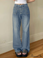 Blue Denim Graceful Cargo Mini Skirt image 1
