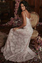 Blush of Elegance Charming Lace Maxi Dress image 31