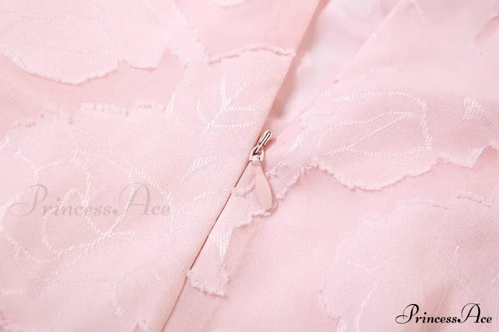 Blush of Elegance Charming Lace Maxi Dress image 13