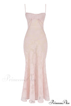 Blush of Elegance Charming Lace Maxi Dress image 12