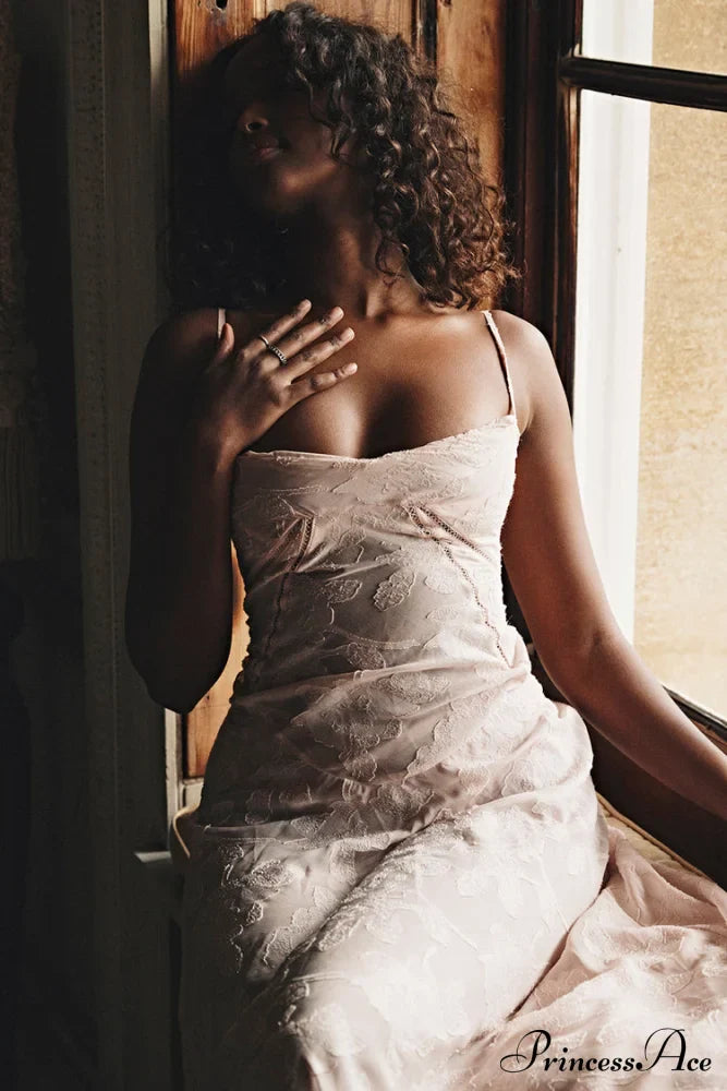 Blush of Elegance Charming Lace Maxi Dress image 28