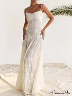 Blush of Elegance Charming Lace Maxi Dress image 18