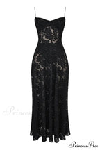 Blush of Elegance Charming Lace Maxi Dress image 33