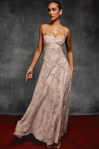 Blush of Elegance Charming Lace Maxi Dress image 8