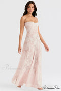 Blush of Elegance Charming Lace Maxi Dress image 1