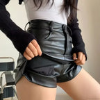 Bodycon High Waist PU Skirt image 4