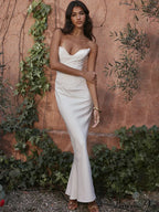 Bodycon - Off-Shoulder Fishbone Party Gown Club for Strapless Elegant Full-Length Women Night Gown image 5
