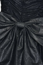 Bodycon Sequined Strapless Bow Party Dress image 4