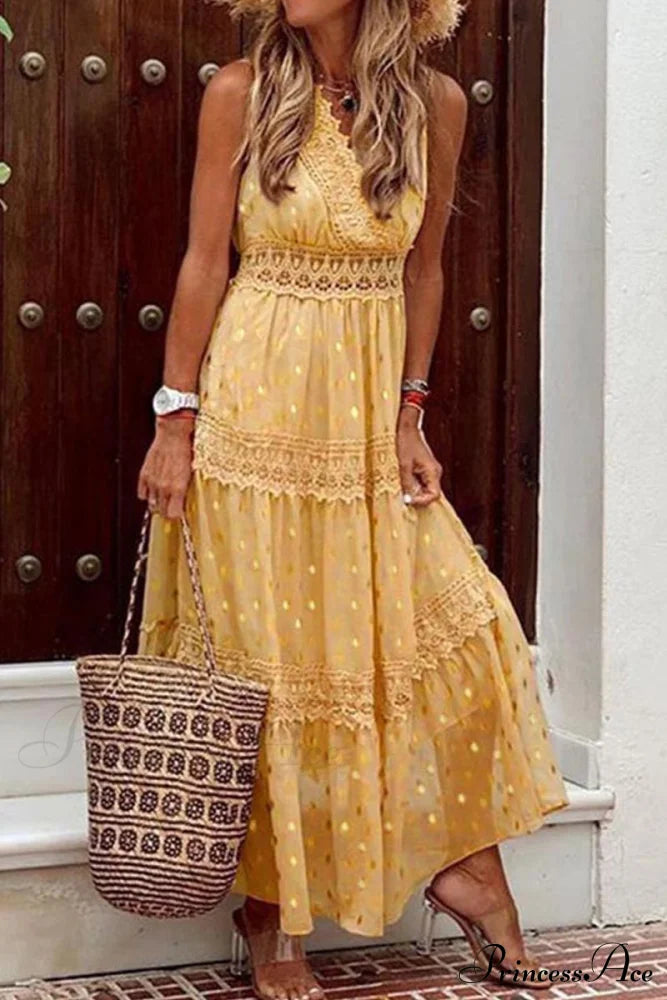 Bohemian Beach Graceful Maxi Dress image 5