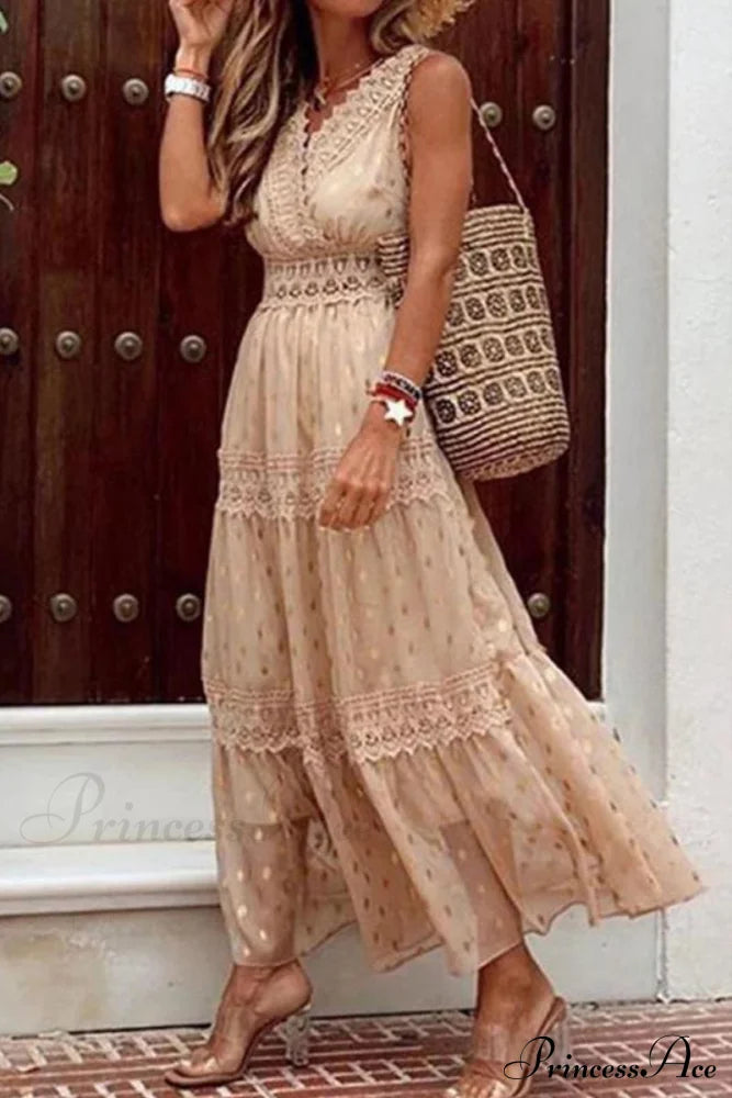Bohemian Beach Graceful Maxi Dress image 3
