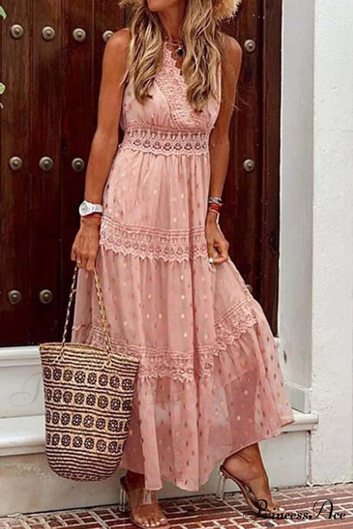 Bohemian Beach Graceful Maxi Dress image 1