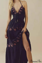 Bohemian Flower Beach Holiday Boho Dress image 7