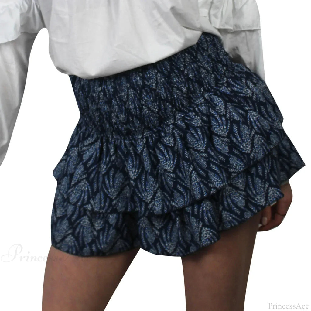 Bohemian Layered Ruffle Skirt image 3