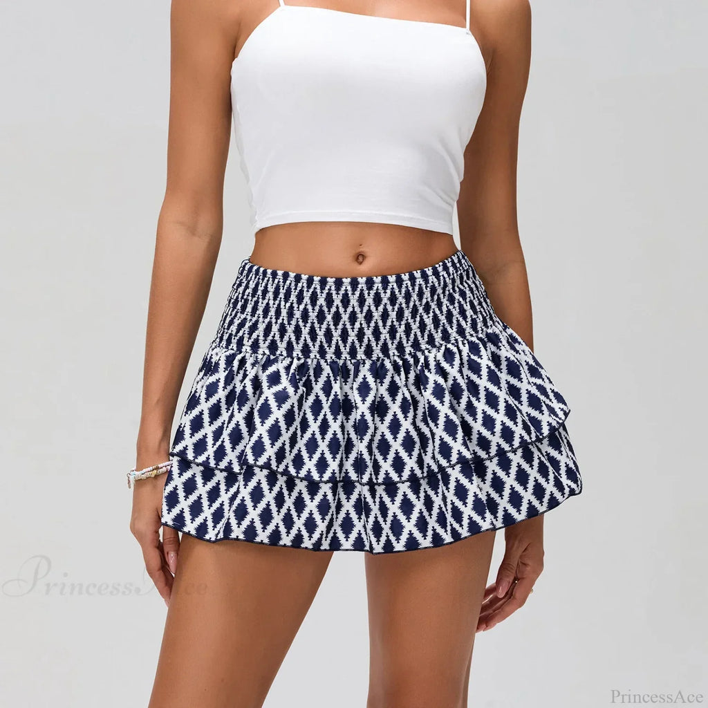 Bohemian Layered Ruffle Skirt image 1