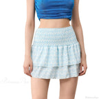 Bohemian Layered Ruffle Skirt image 2