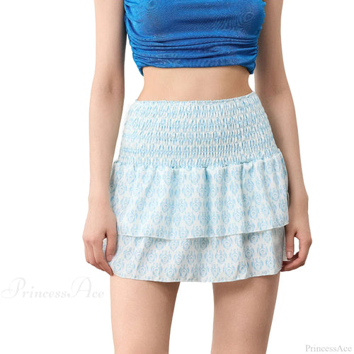 Bohemian Layered Ruffle Skirt image 2
