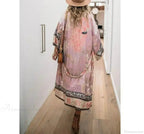 Bohemian Printed Bikini Cover Up image 2