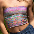 Boho Bandeau Off-Shoulder Tube Crop Top image 13