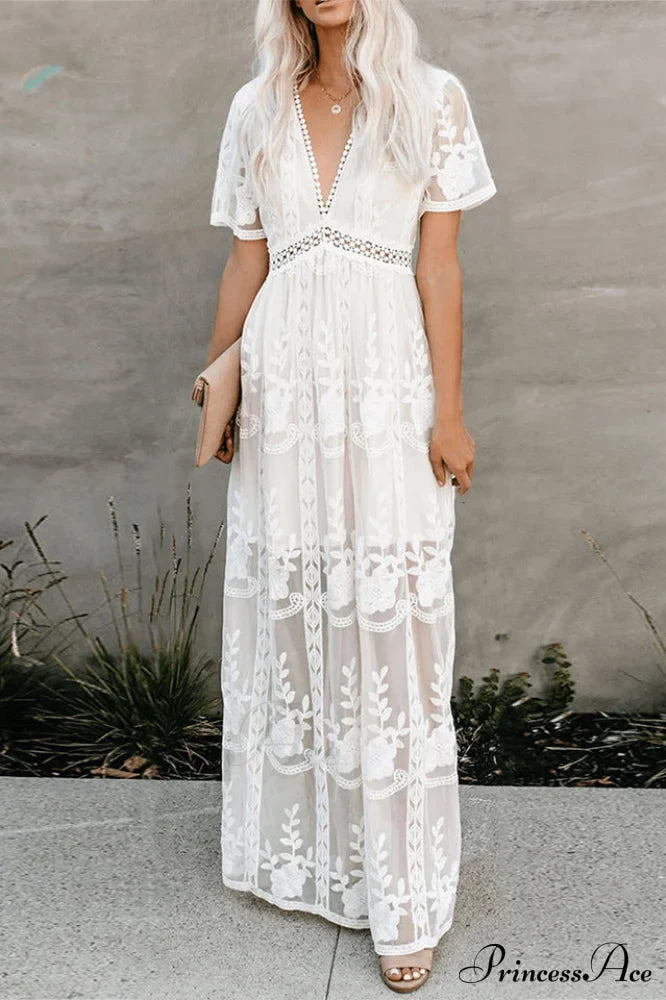 Boho Beach Stylish Cover Up Dress image 4