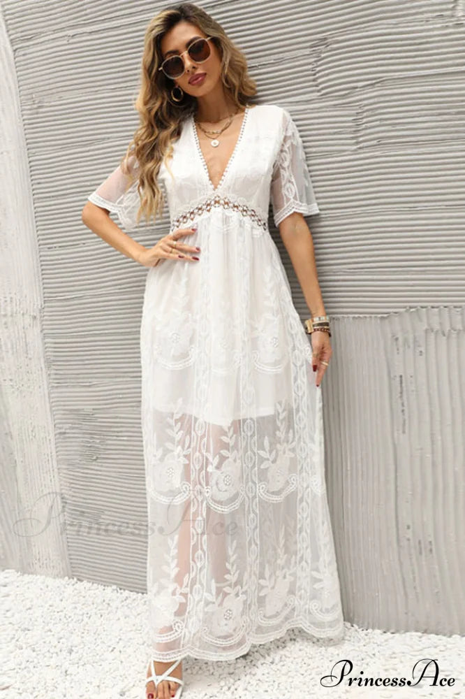 Boho Beach Stylish Cover Up Dress image 2
