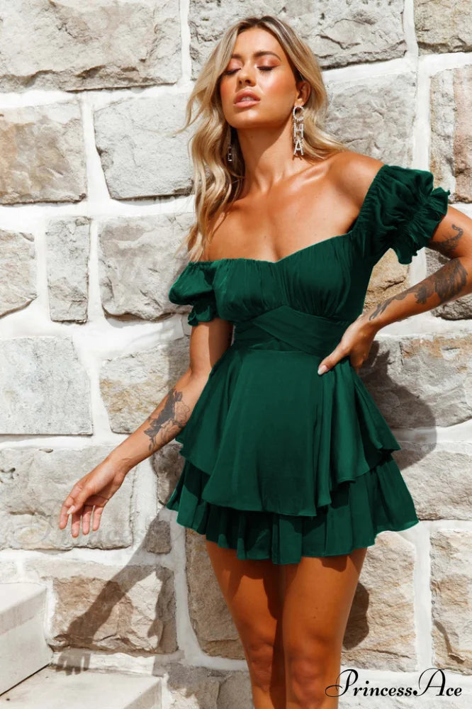 Boho Off Stylish Shoulder Romper image 32