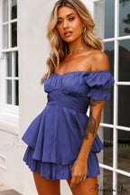 Boho Off Stylish Shoulder Romper image 28