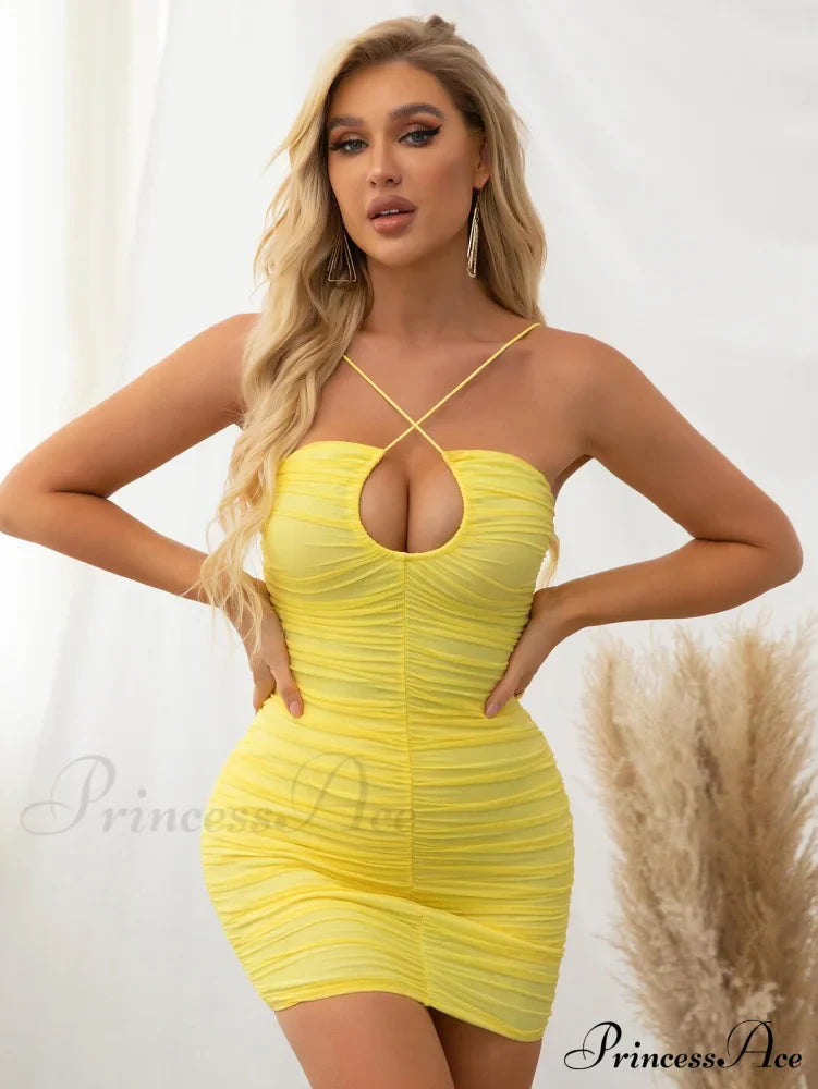 Boning Satin Cami Trendy Midi Corset Dress image 6