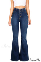 Bottom Denim Waist Flare Warm-Season Sexy Jean Push Bell Lady Women for Trousers High Pants Skinny Up Jeans Spring image 7