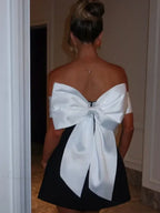 Bow Decoration Mini Party Dress image 6