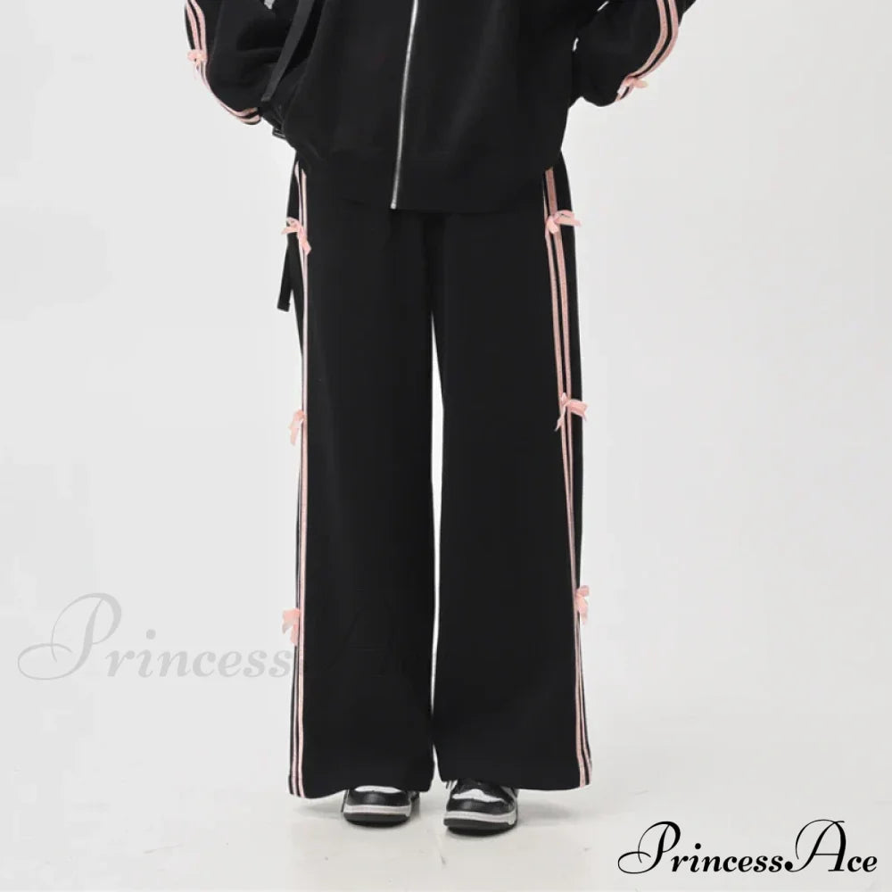 Bow Elegant Tracksuit Set image 7