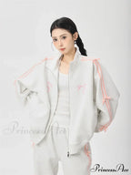 Bow Elegant Tracksuit Set image 2