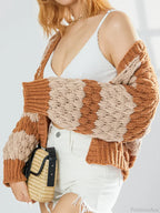 Bow Tie Front V-neck Cardigan image 3