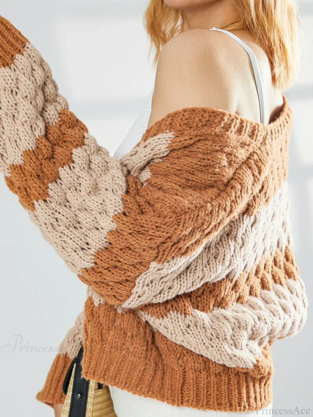 Bow Tie Front V-neck Cardigan image 5