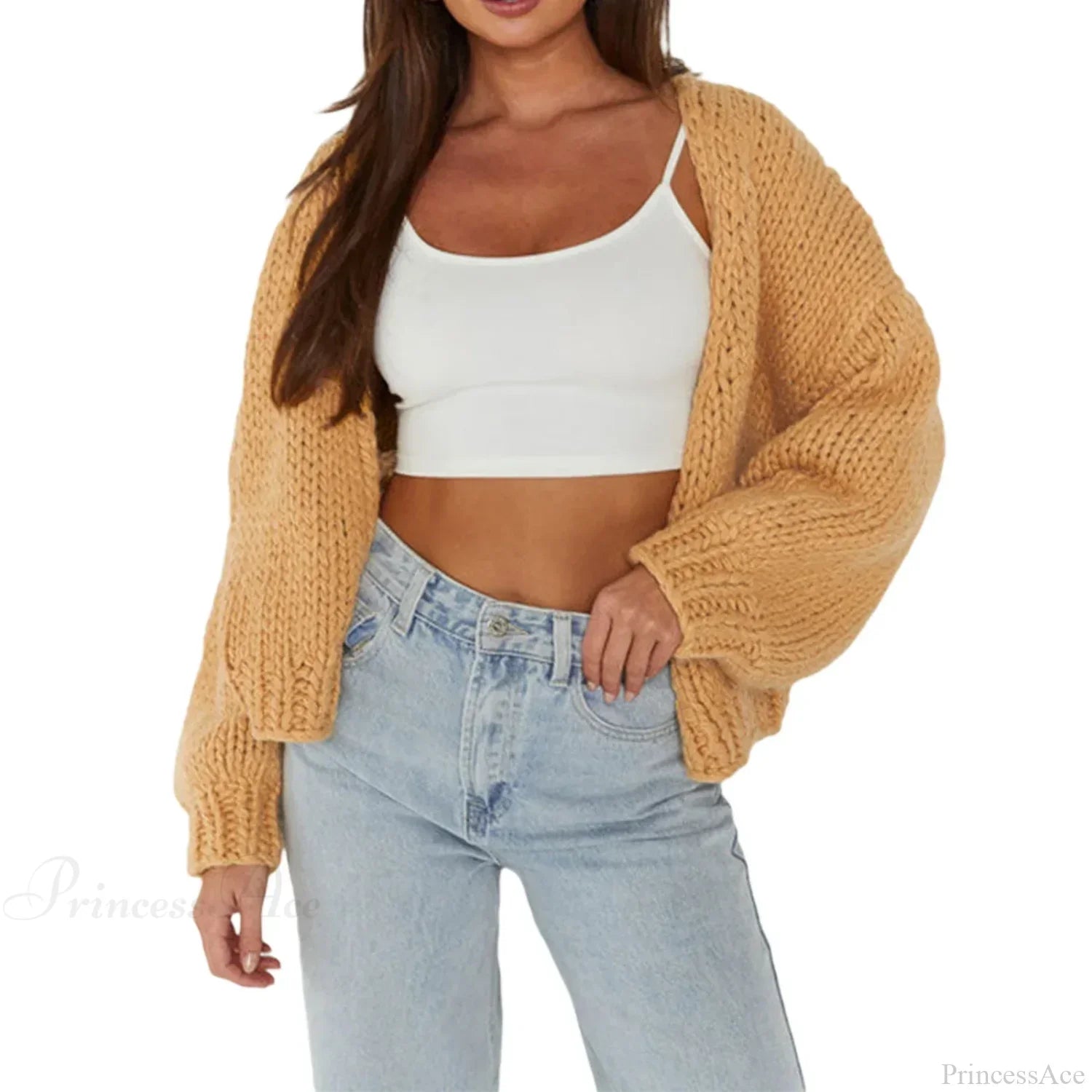 Bow Tie Front V-neck Cardigan image 11