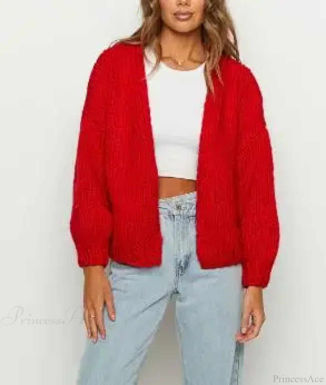 Bow Tie Front V-neck Cardigan image 8