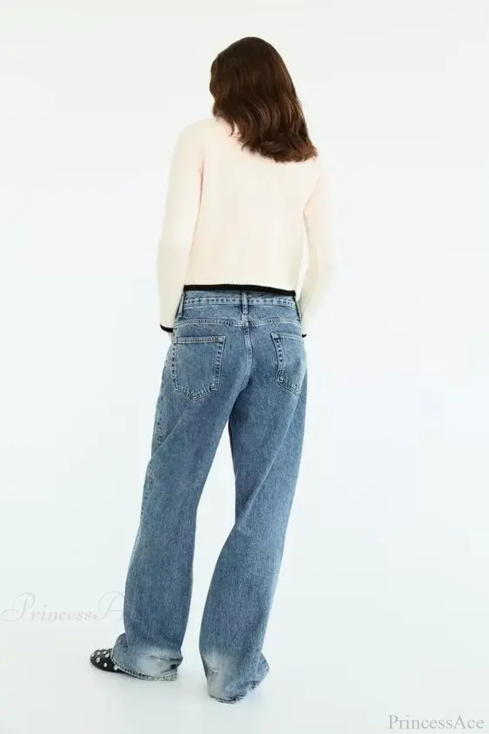 Bow Tie V-neck Long Sleeve Cardigan image 4