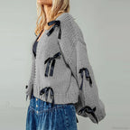 Bow Trim Button Down Cardigan image 6
