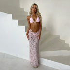 Brazil Long Dress Three Piece Swimsuit image 1