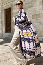 Brigitte One Of A Kind Ikat Maxi Kimono image 22