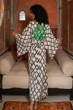 Brigitte One Of A Kind Ikat Maxi Kimono image 4