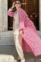 Brigitte One Of A Kind Ikat Maxi Kimono image 25