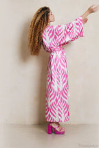 Brigitte One Of A Kind Ikat Maxi Kimono image 11