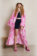Brigitte One Of A Kind Ikat Maxi Kimono image 10