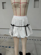 Bubble High Waist Balloon Skirt image 6