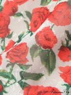 Bulgaria Roses Floral Trendy Backless Mini Dress image 6