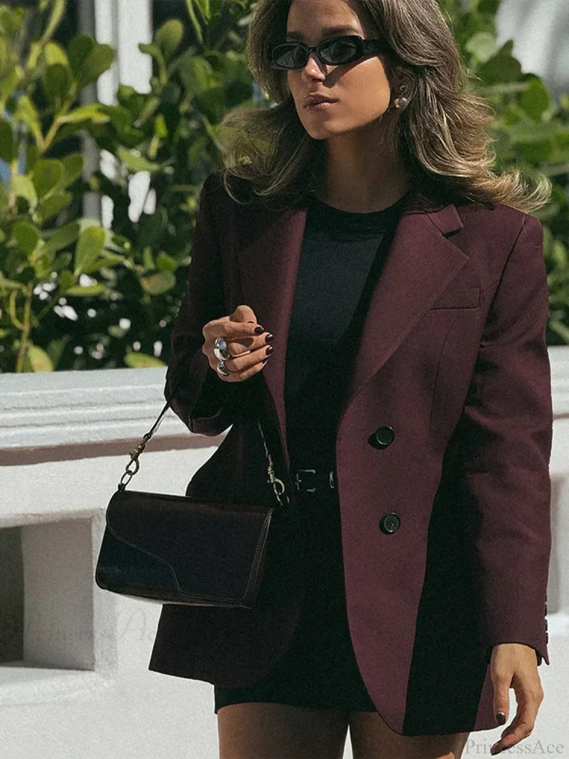 Burgundy Suit Coat image 4